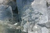Crystal Filled Celestine (Celestite) Geode Section - Madagascar #161199-1